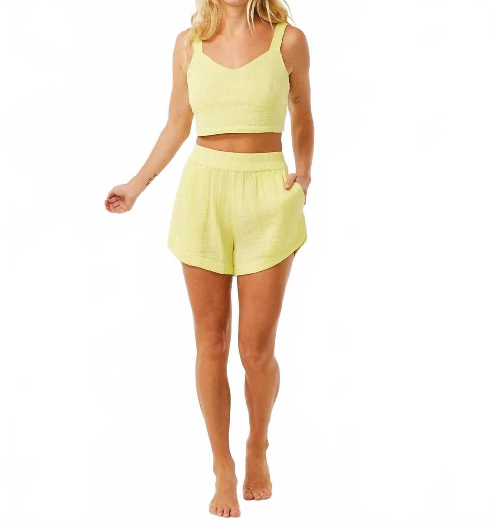 NEW RIP CURL premium surf short in yellow